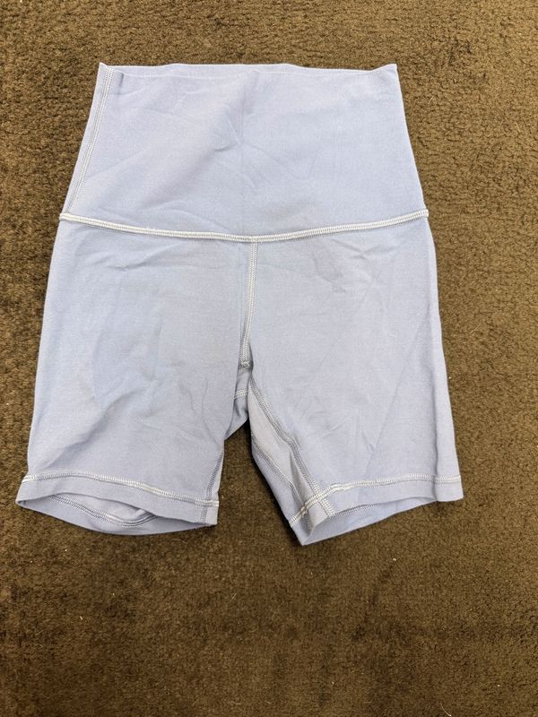 Luluemon Align High-Rise Short 4" - Blue - Size 0