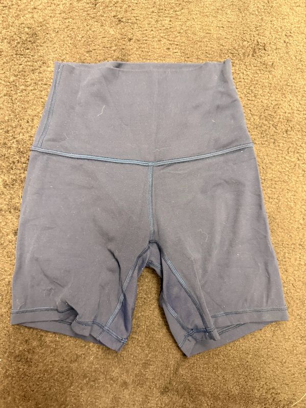 Luluemon Align High-Rise Short 4" - Navy Blue - Size 2