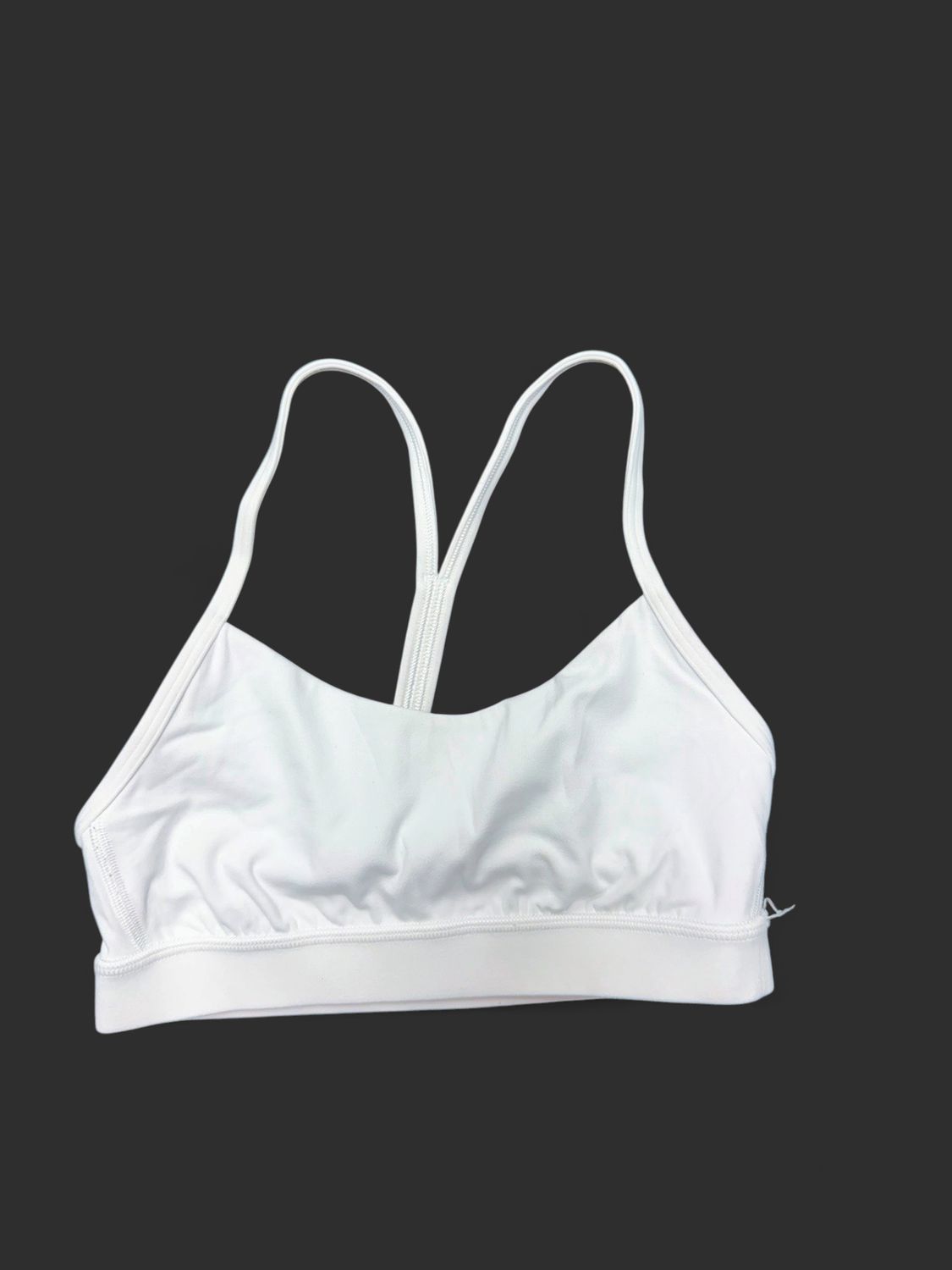 Lululemon Flow Y Bra - White - Size 2