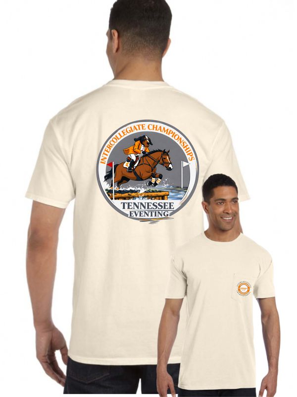 Tennessee Eventing Pocket T-Shirt - Comfort Color