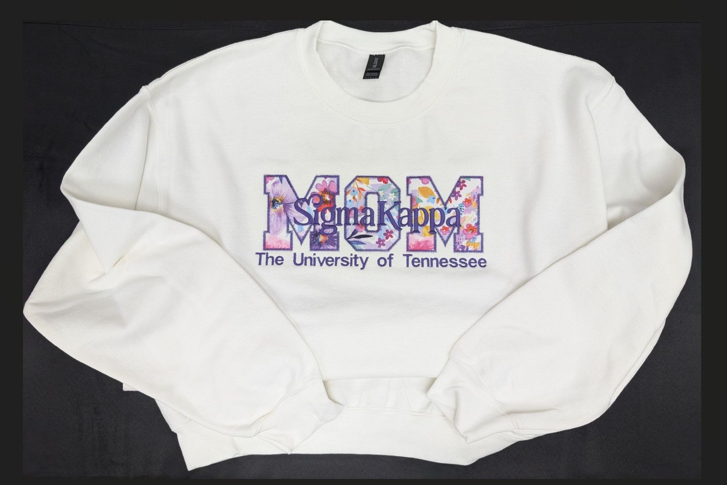 Sigma Kappa - Mom Applique Sweatshirt, Size: S