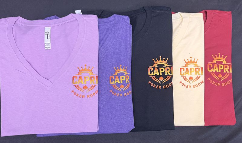 CAPRI Poker Room - Ladies Shirts