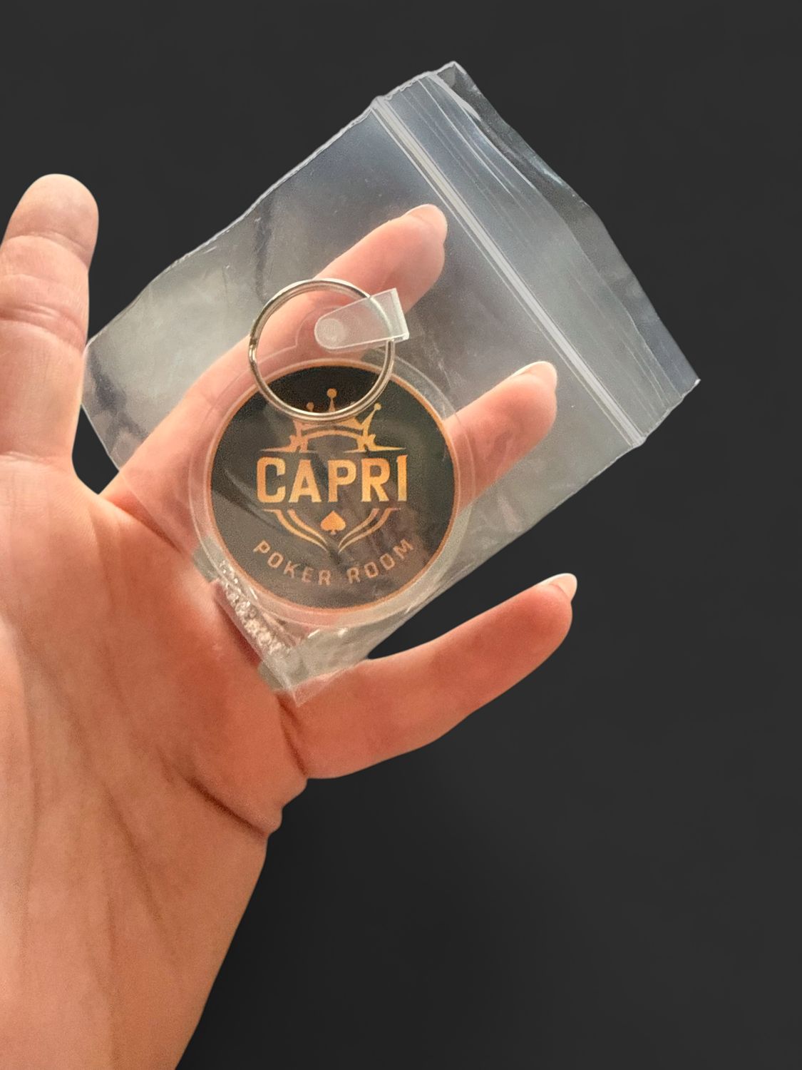CAPRI Poker Room - 100 Key Chains