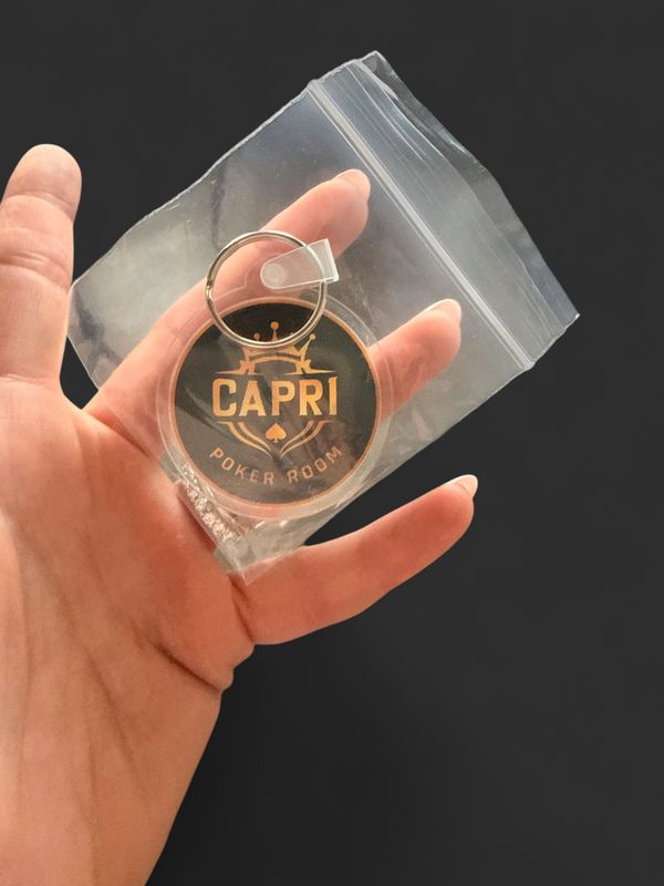 CAPRI Poker Room - 100 Key Chains