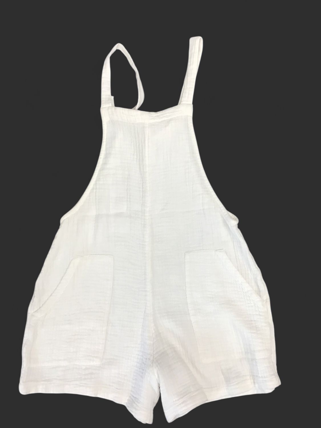 Billabong White Gauze Romper – Size Small