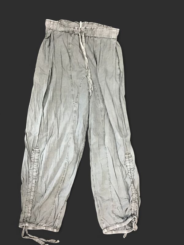 Free People Washed Black Jogger Pants – XS