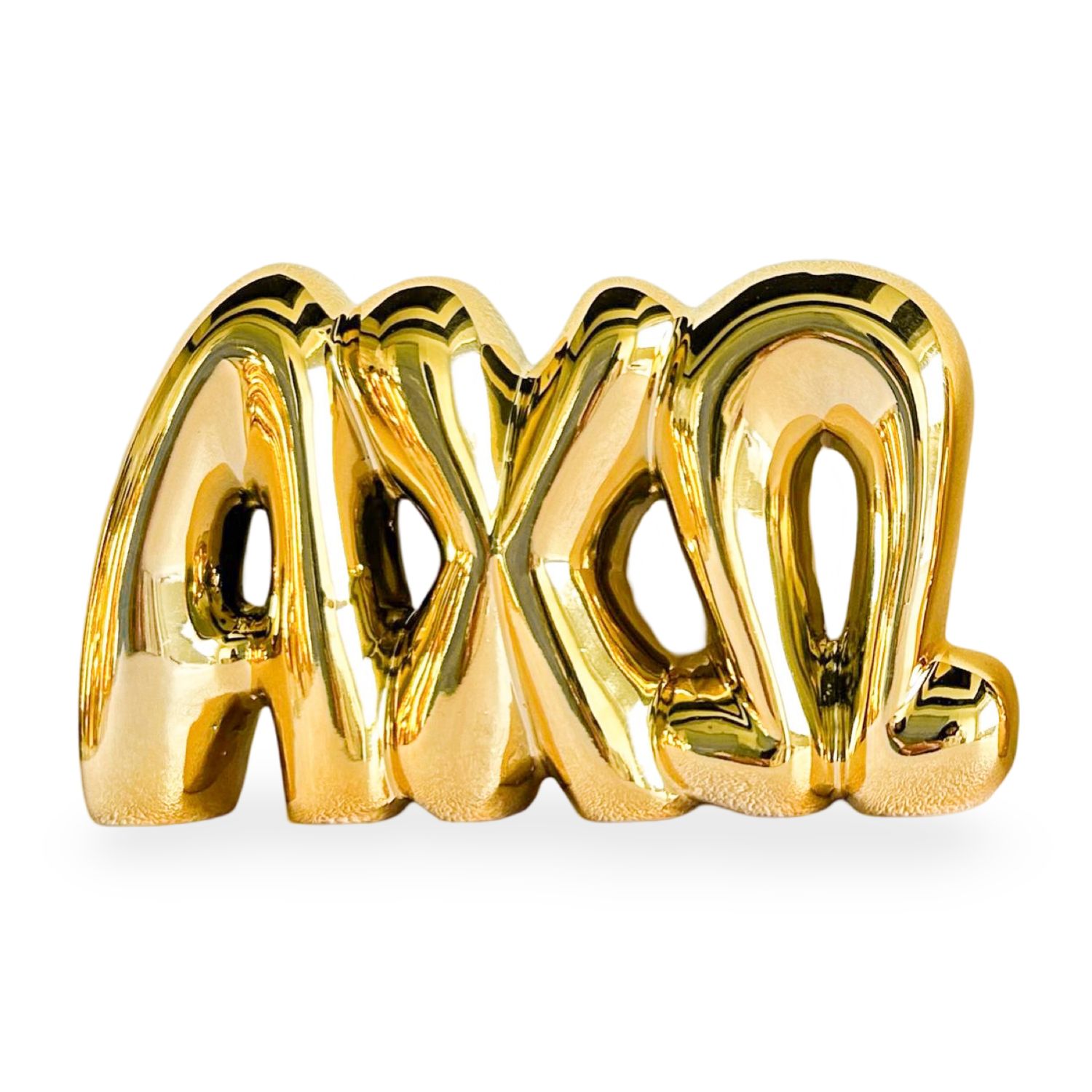 Sorority Shelf Letter: ALPHA CHI OMEGA