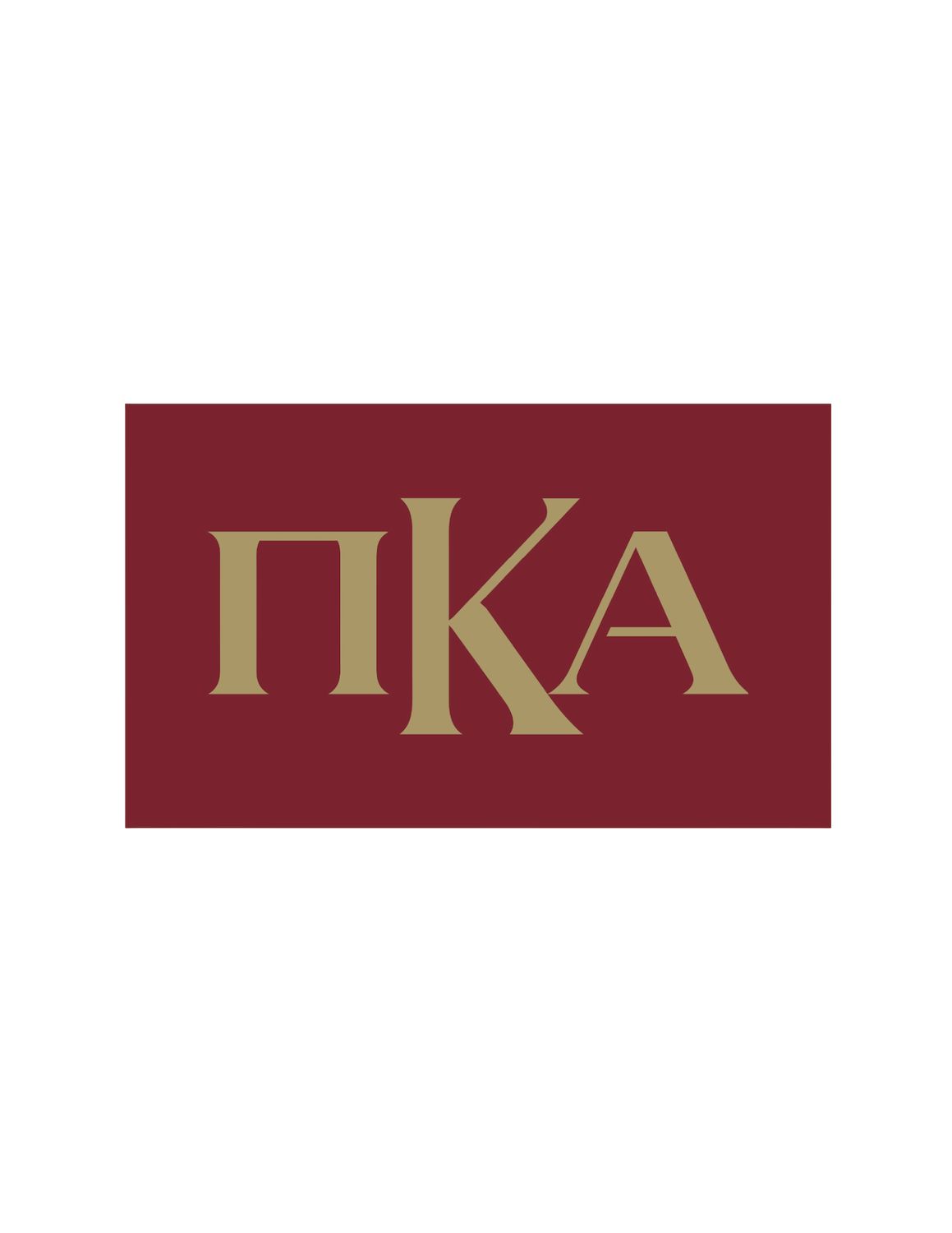 Fraternity Greek Letter Flag: Pi Kappa Alpha