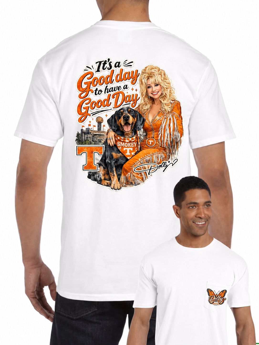 Dolly and Smokey Gameday Tee