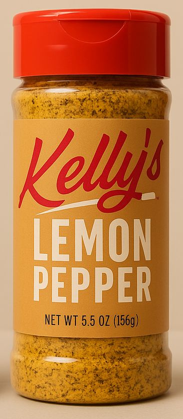 Kelly&#39;s Lemon Pepper Seasoning 16 oz.