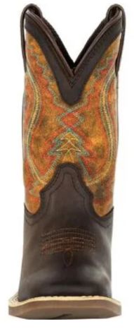 Lil Durango Rebel Pro Big Kids Burnt Orange Western Boots