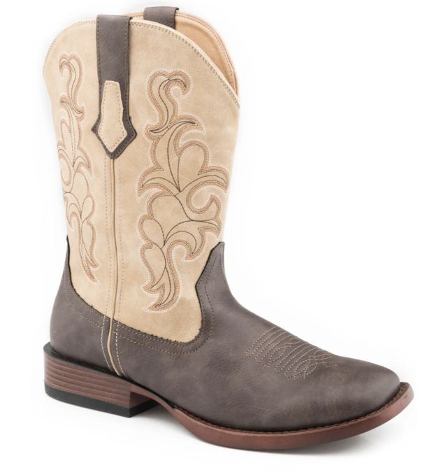 Roper Kids Blaze Boots Brn/Tan