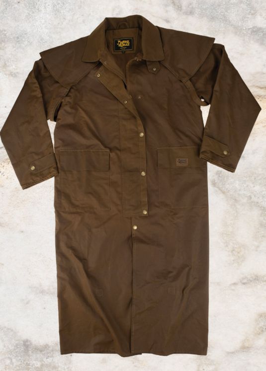 Burke &amp; Wills Stockman Oilskin Full Length Jacket