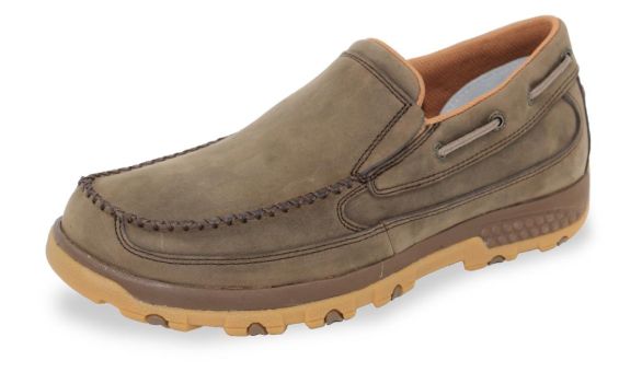 Shitake Brown Men's Cell Stretch Slip On