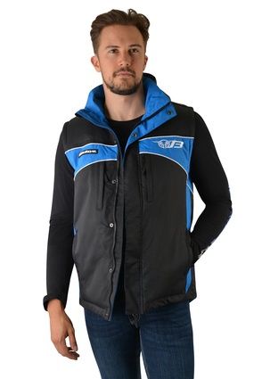 Mens Navy Vest