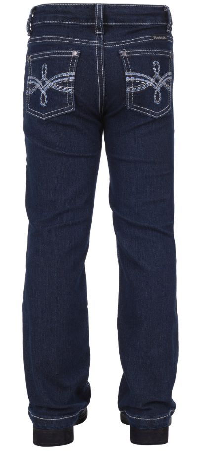 Girls Demi Boot Cut Jeans, Size: 2