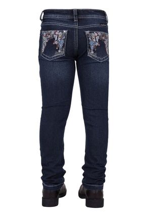 Pure Western Girls Anjelica Slim Leg Jeans, Size: 4