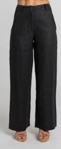 Black Linen Pants
