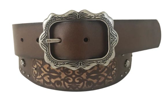Roper Ladies Carved Belt