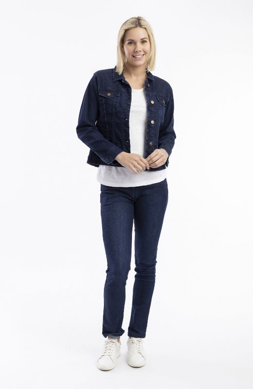 Denim Collard Jacket