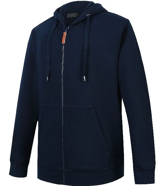 Pilbara Mens Zip Through Fleece Hoodie