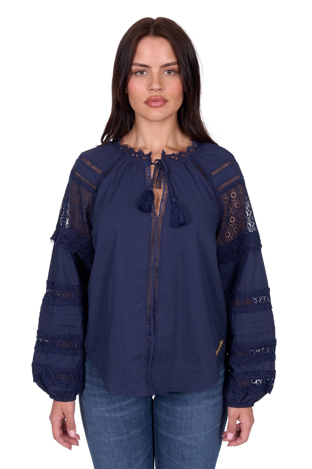 Womans Tamara L/S Blouse, Size: 8
