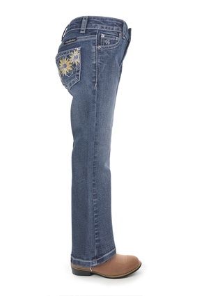 Amy Girls Boot Cut Jeans, Size: 8
