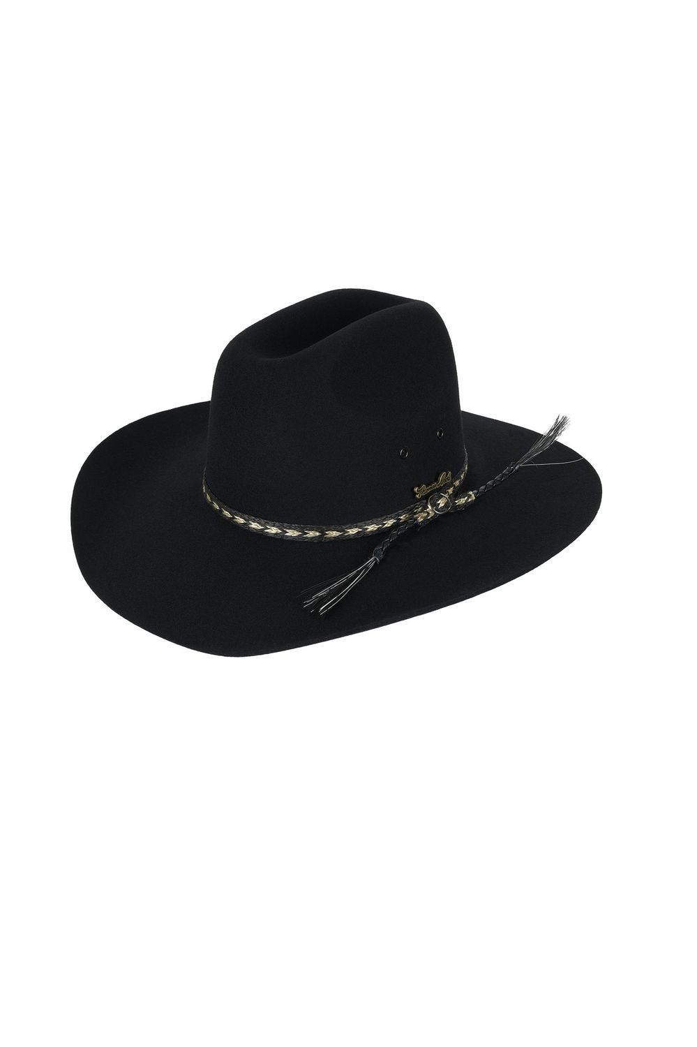 Thomas Cook Black Station Wool Felt Hat