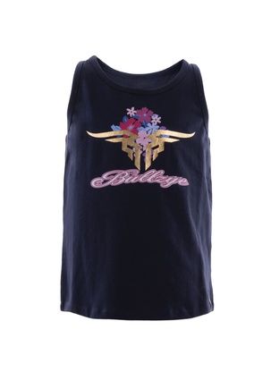Bullzye Girls Bloom Singlet, Size: 12