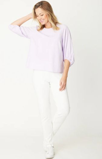 Core Balloon Sleeve Top