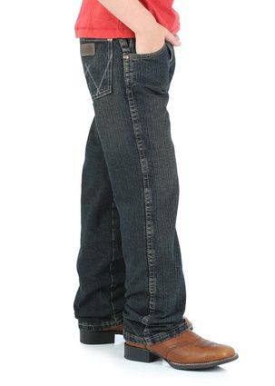Wrangler Boys Retro Relaxed Strait Jeans Rolling River