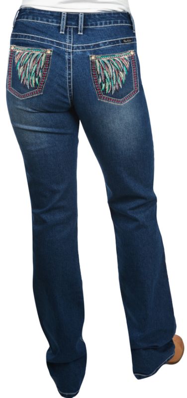 Pure Western Ladies Skylar Relax Rider Jeans