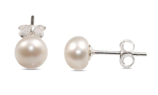 MCJ EARRINGS S/S F/W PEARL 5mm STD