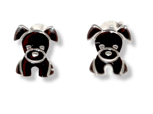 MCJ EARRINGS S/S PUPPY STUDS