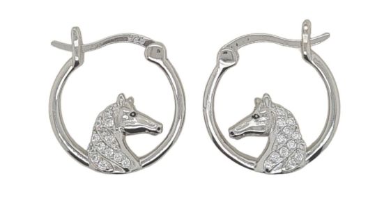 MCJ HOOPS S/S &amp; CZ HORSE