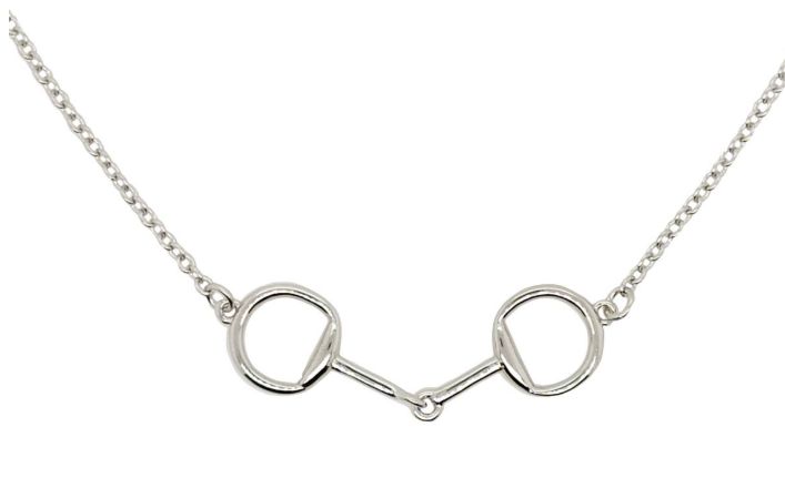 MCJ PENDANT S/S &amp; CHAIN SNAFFLE BT
