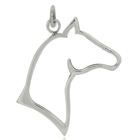 MCJ PENDANT S/S HORSE