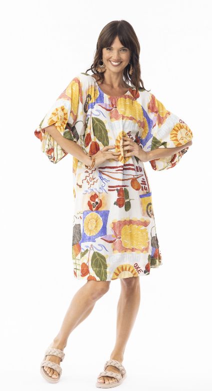 Felicia Dress Puff Sleeve