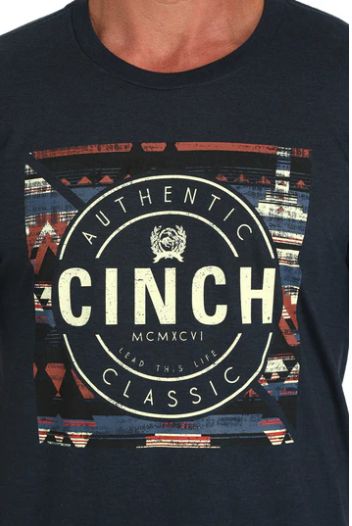 Authentic Cinch T/Shirt Navy