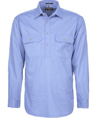 Men's Pilbara Closed Front L/S Shirt