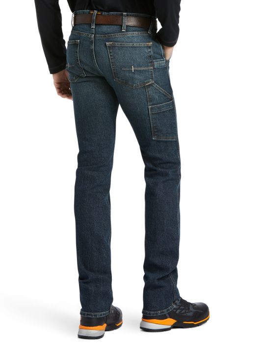 Ariat Mens Rebar M7 Slim Straight Leg Jeans, Size: 33