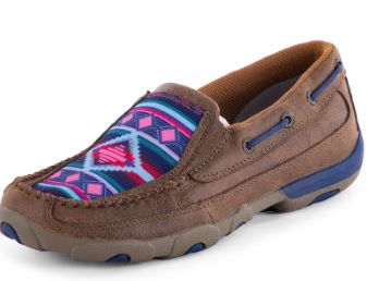 Twisted X Diamond Aztec Mocs  tcwdms025