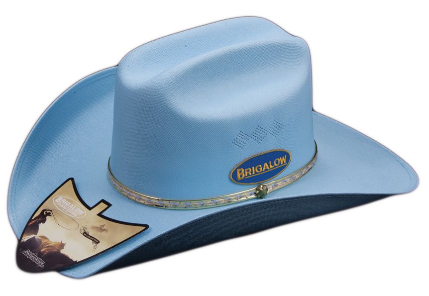 Cheyenne Adult Hat, Colour: Light Blue