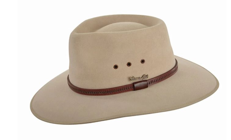 Thomas Cook Sand Grazier Pure Fur Felt Hat, Size: 60