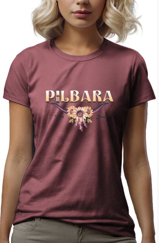 Pilbara Women's Live Free T/Shirt