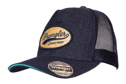 Wrangler Nat HP Ponytail Trucker Cap