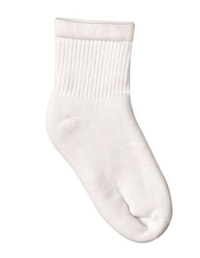 Midford Thick White Sports Socks 3 Pack