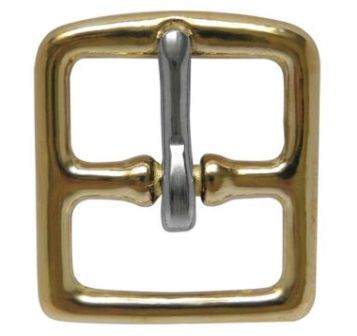 Solid Brass Buckle for Stirrup Leathers