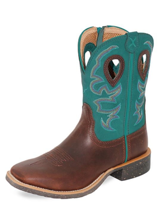 Women's 9" Chocolate Truffle/Ocean Blue