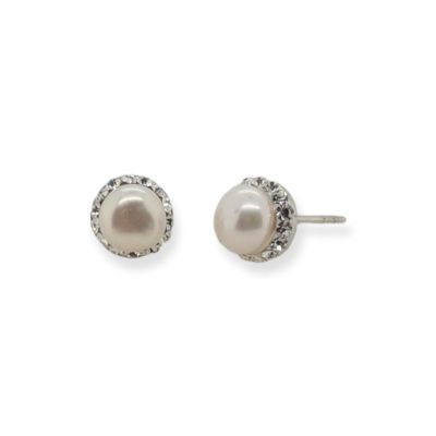 STUDS S/S &amp; FW PEARLS 8mm